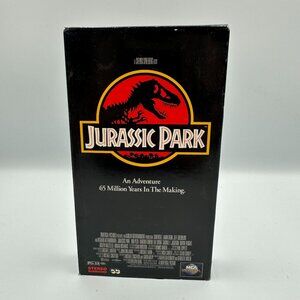 Jurassic Park VHS 1993 Steven Spielberg Classic Sci-Fi Adventure PG-13
